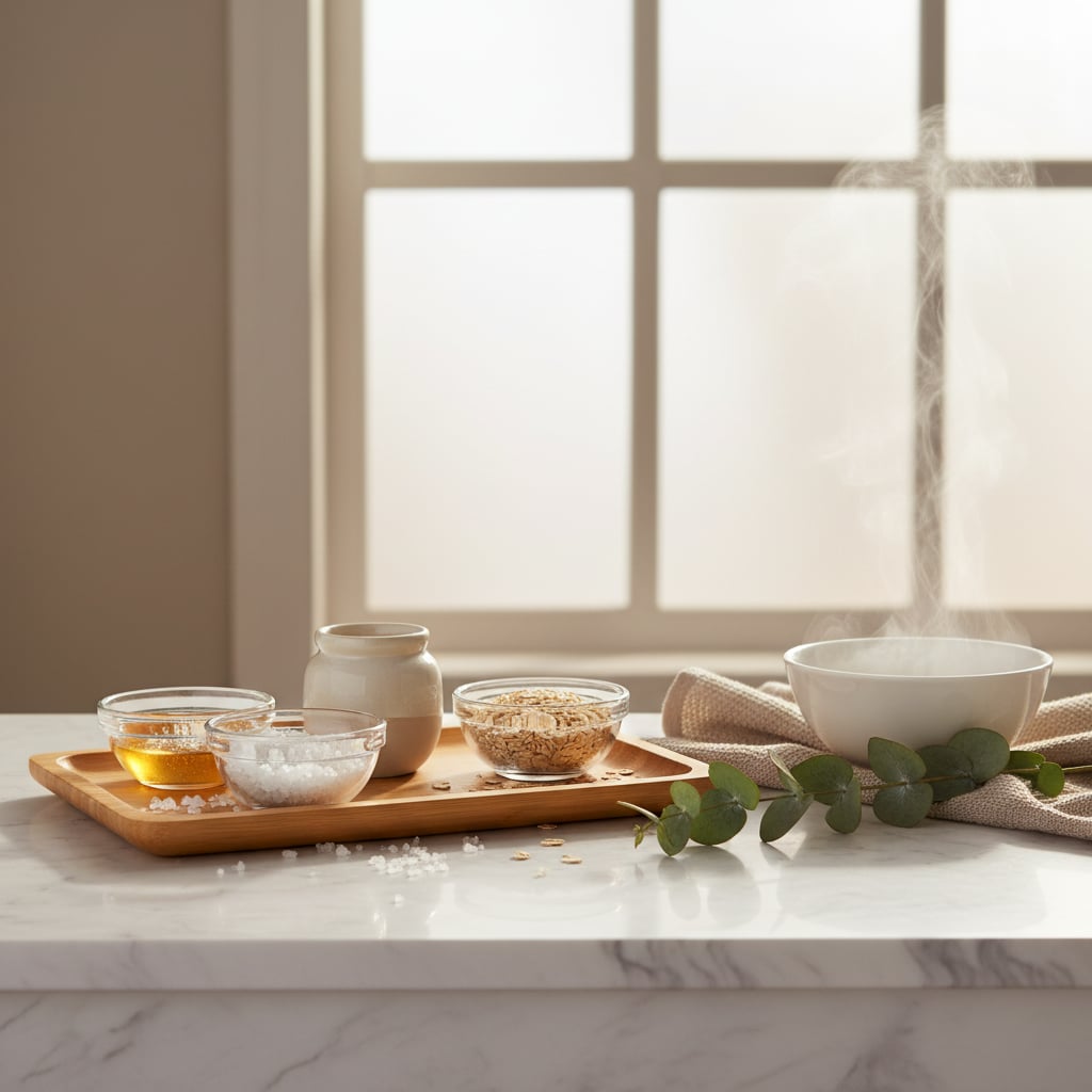 Så skapar du en minimalistisk hemma-spa med naturliga ingredienser